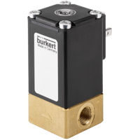 Burkert 2/2-Way Solenoid Control Valve, 2863